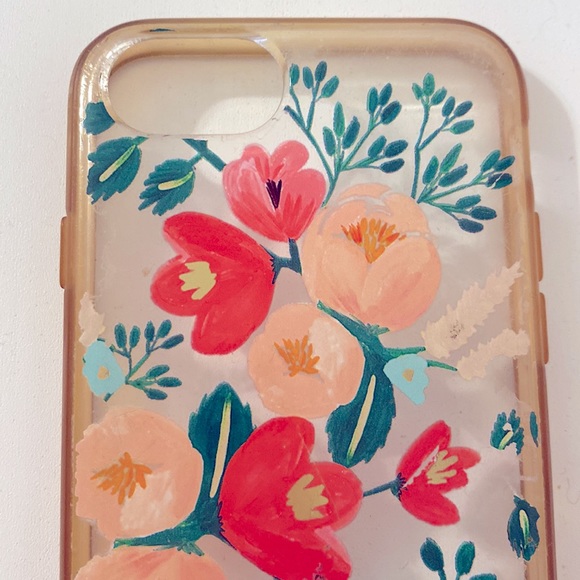 Rifle Paper Co. Clear Peach Blossom Case for iPhone 6/6s/7/8 - Picture 5 of 6